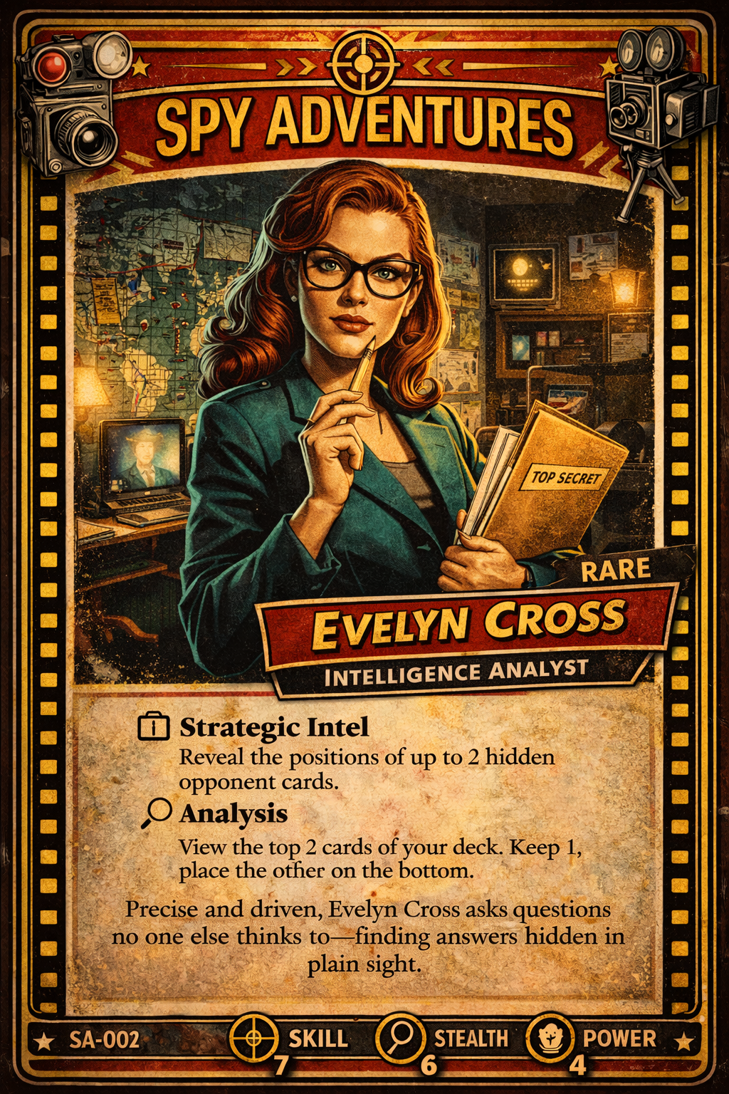 Evelyn Cross - Spy Adventures - SA-002