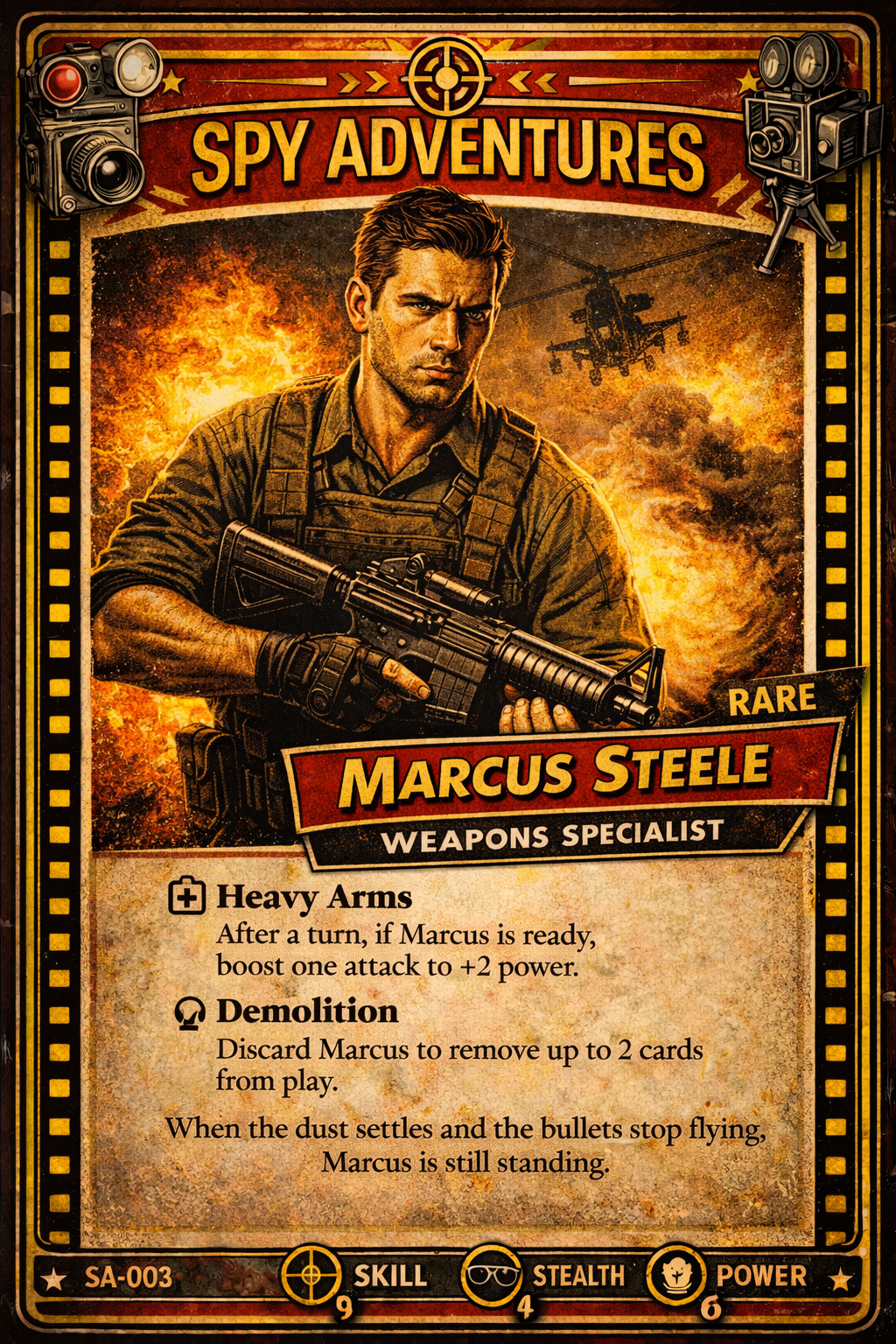 Marcus Steele - Spy Adventures - SA-003