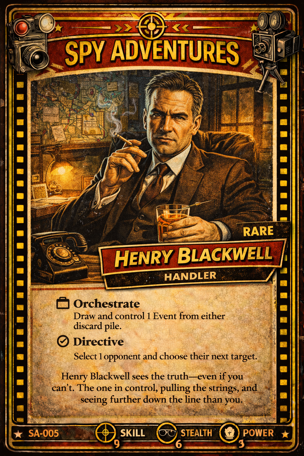 Henry Blackwell - Spy Adventures - SA-005