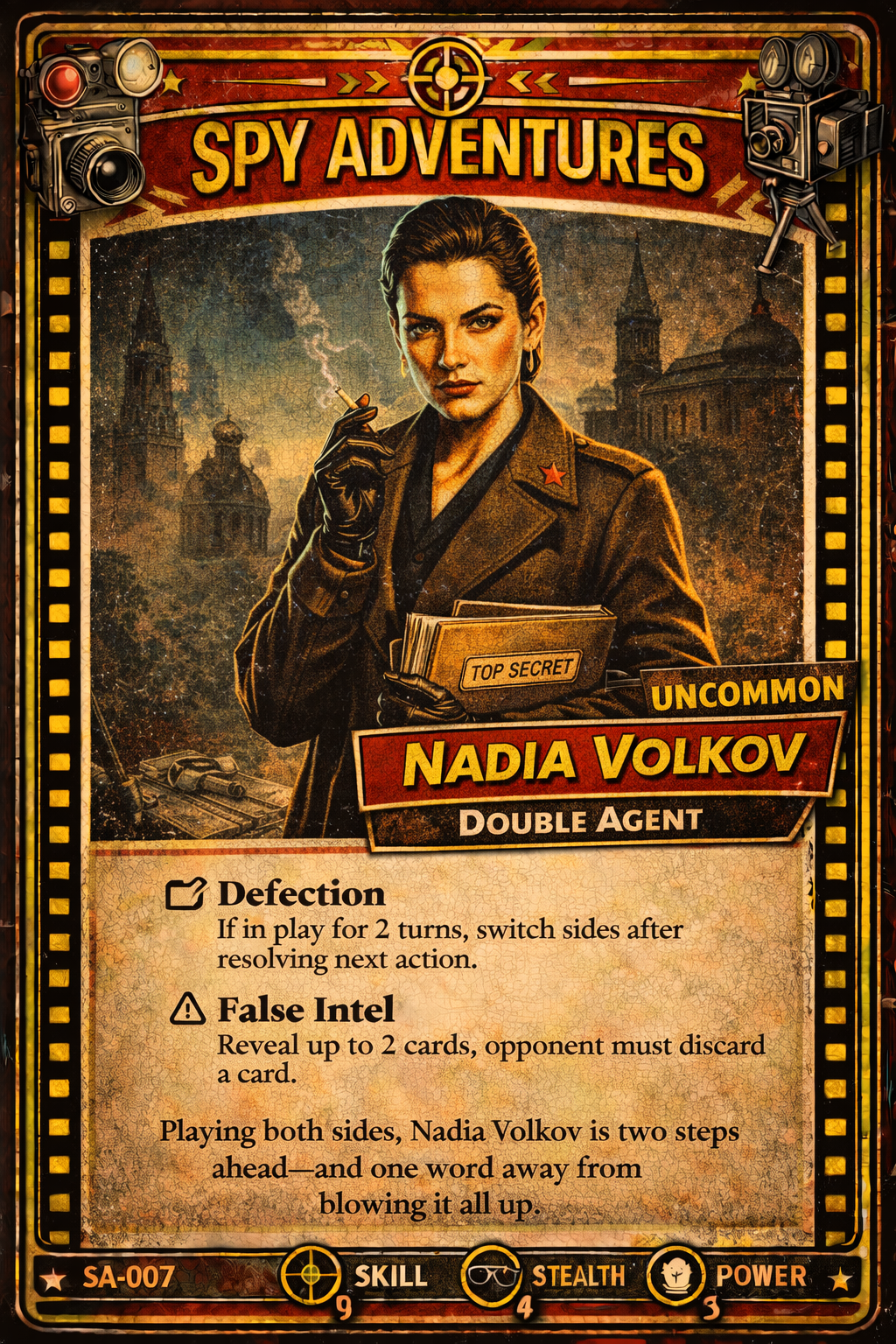 Nadia Volkov- Spy Adventures - SA-007