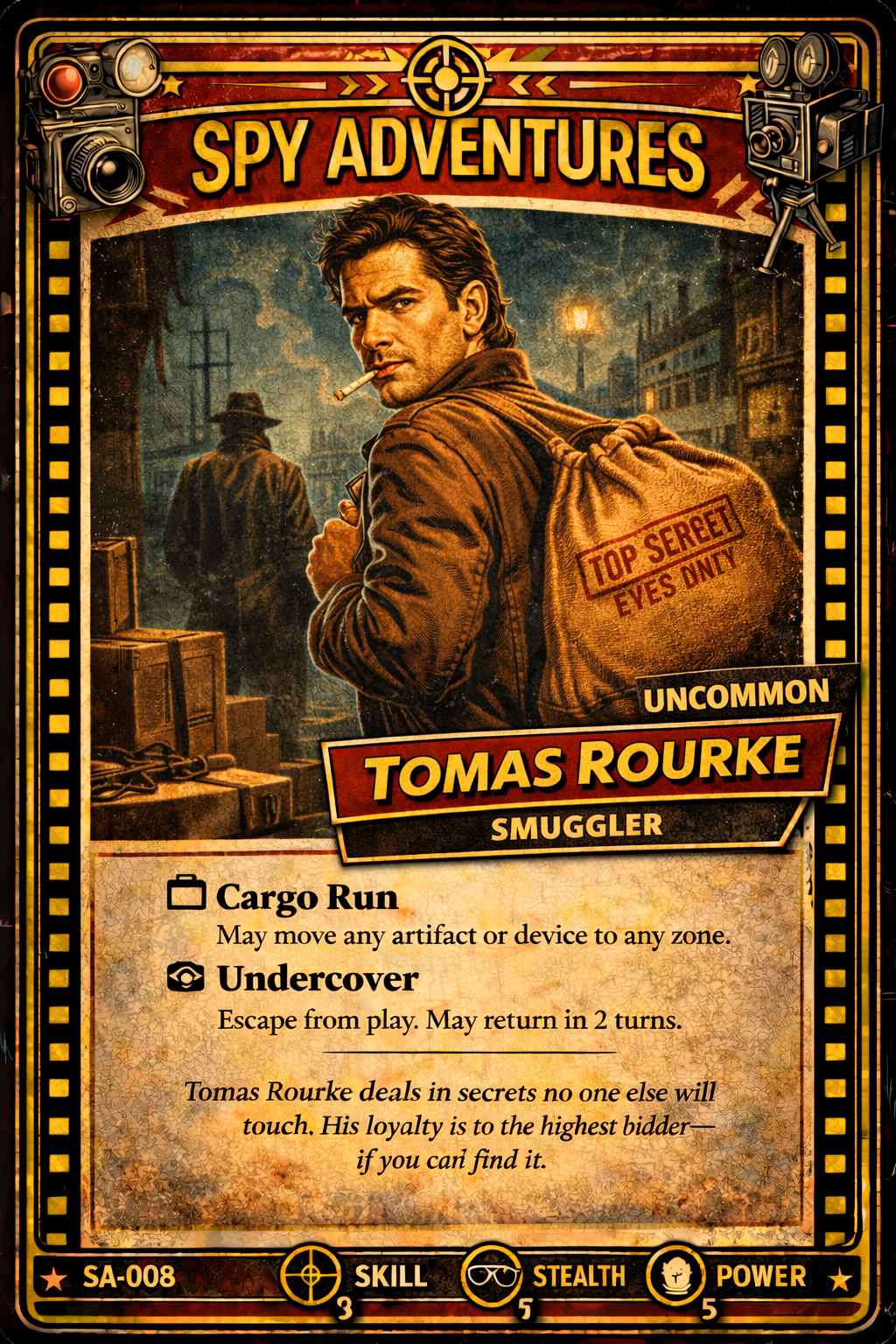 Tomas Rourke - Spy Adventures - SA-008