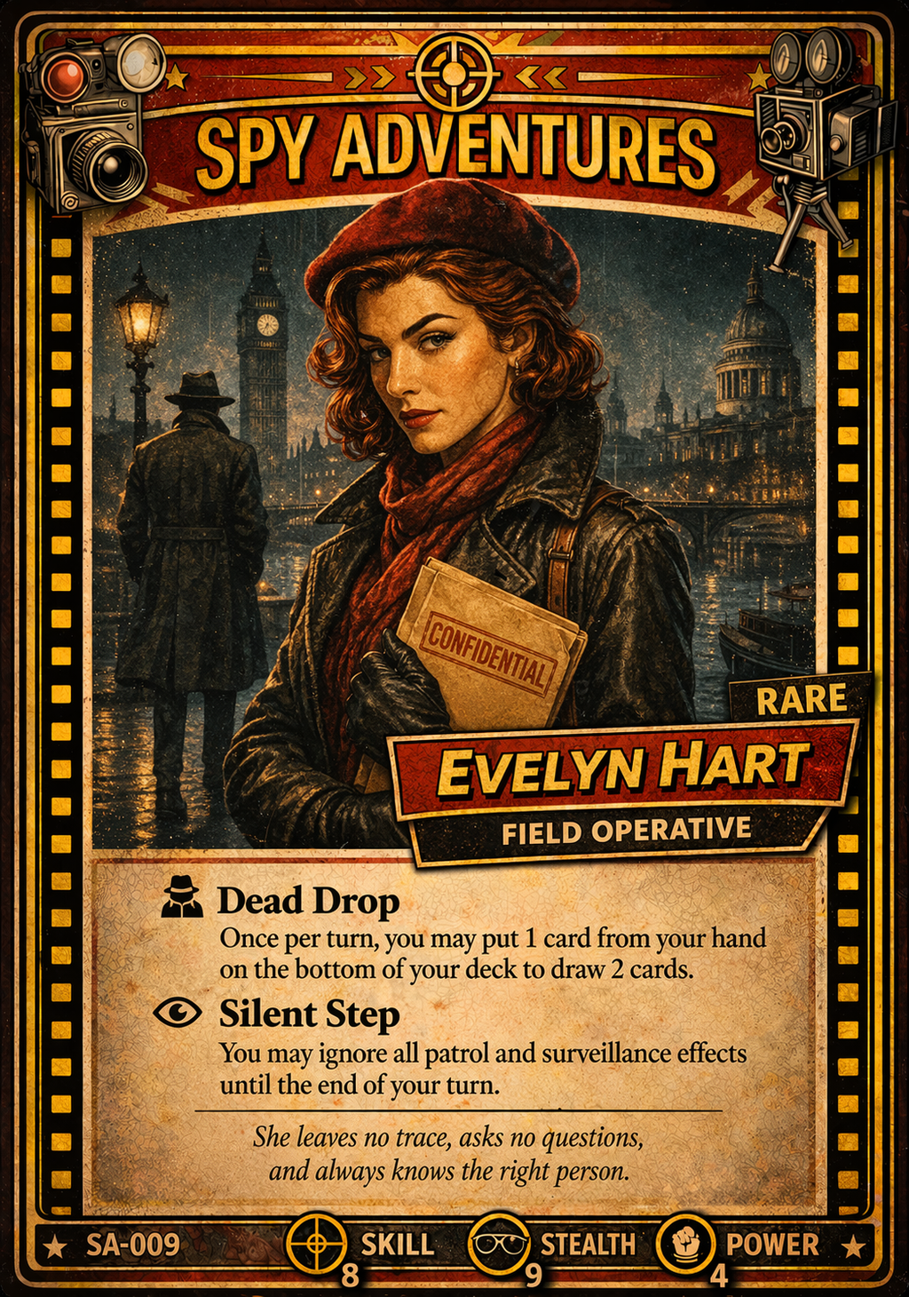 Evelyn Hart -Spy Adventures - SA-009