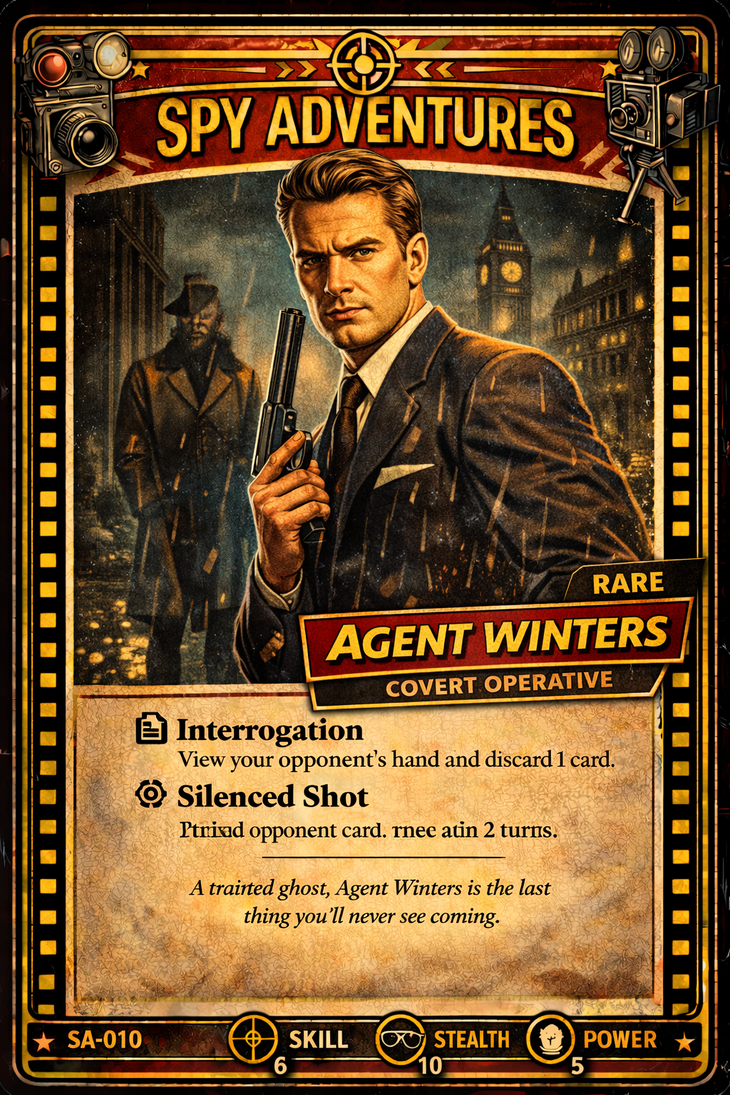 Agent Winters - Spy Adventures - SA-010