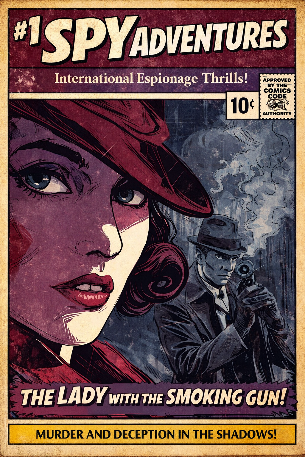 Spy Adventures--The Lady with the Smoking Gun!