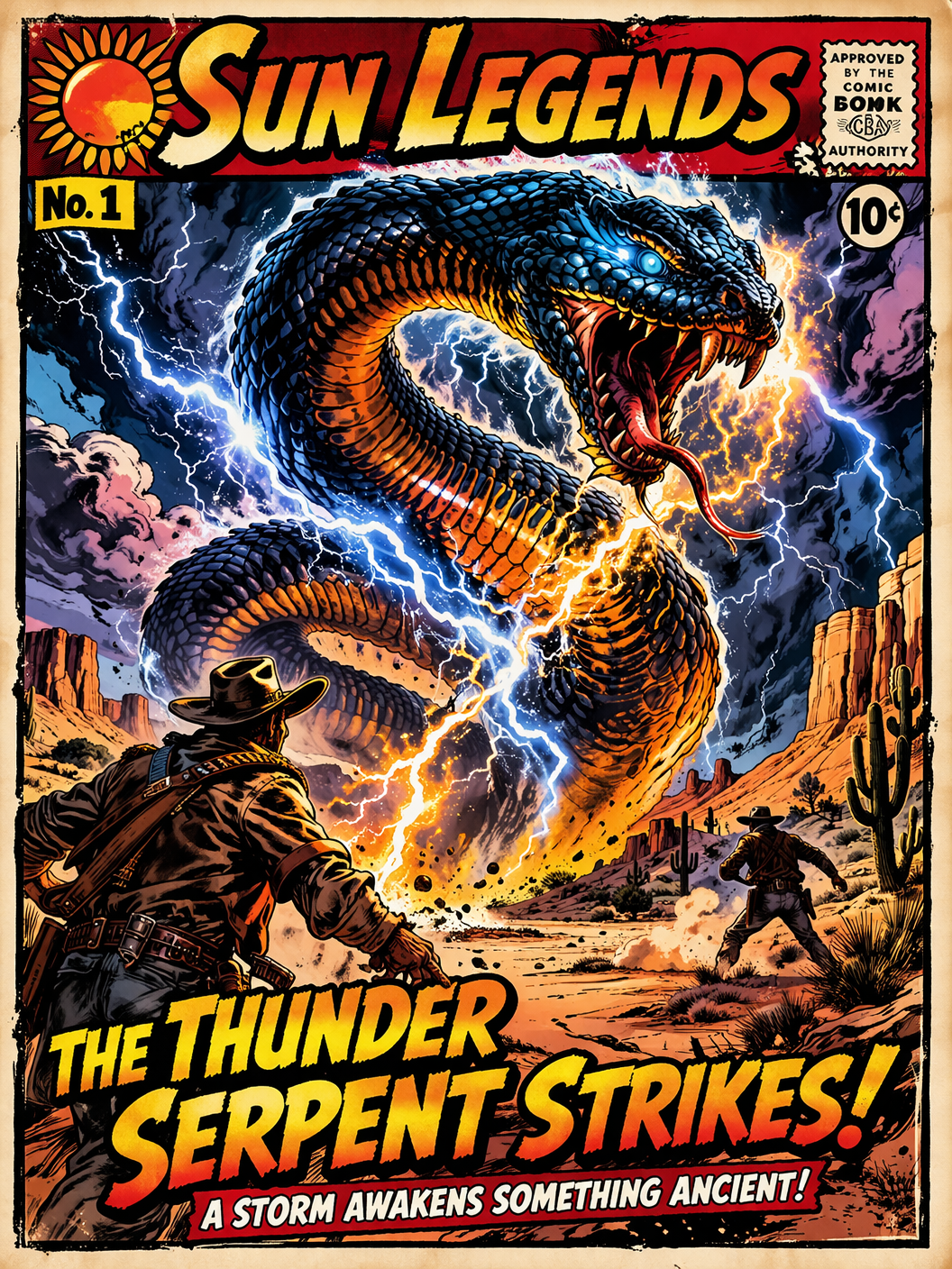 Sun Ledgends - The Thunder Serpent Strikes!