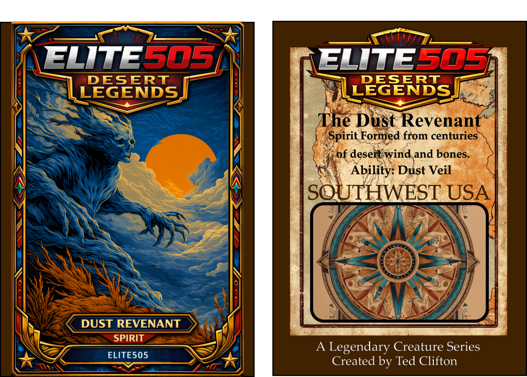 Elite505 Desert Legends Card--Dust Revenant