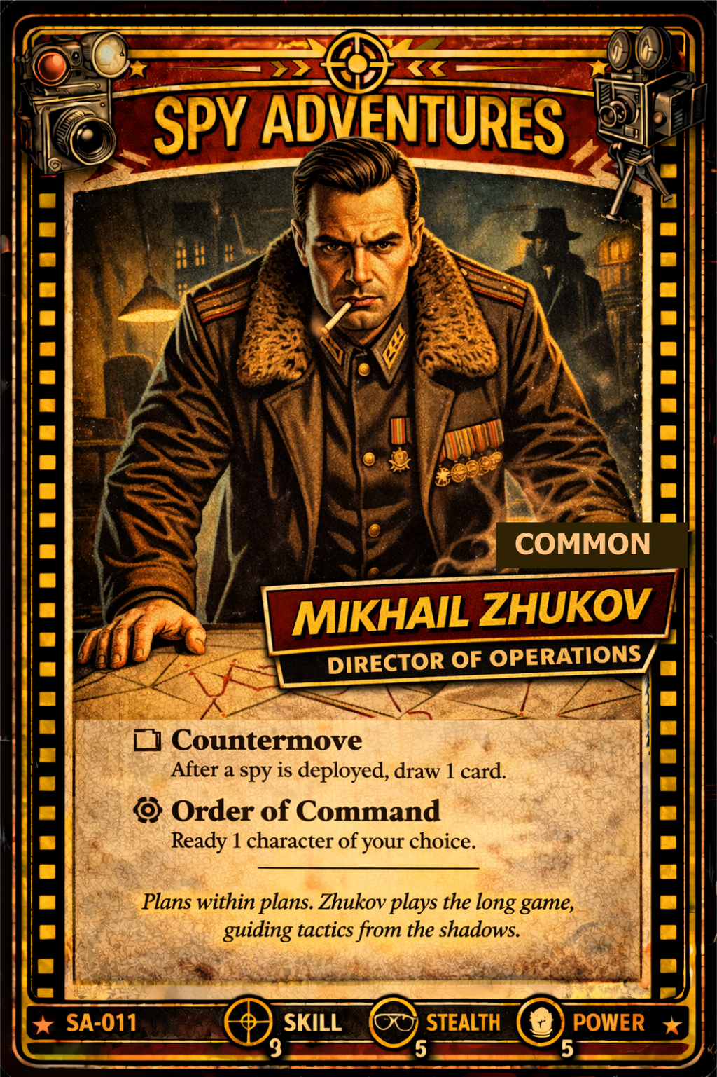 Mikhail Zhukov SA-011 - Spy Adventures