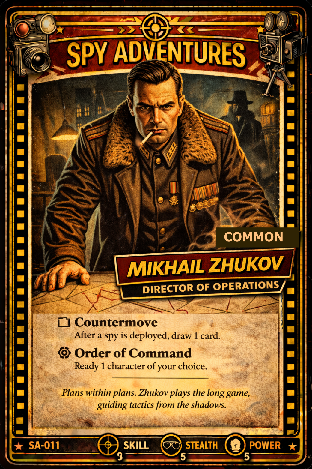 Mikhail Zhukov SA-011 - Spy Adventures