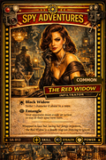 The Red Widow - Spy Adventures - SA-012