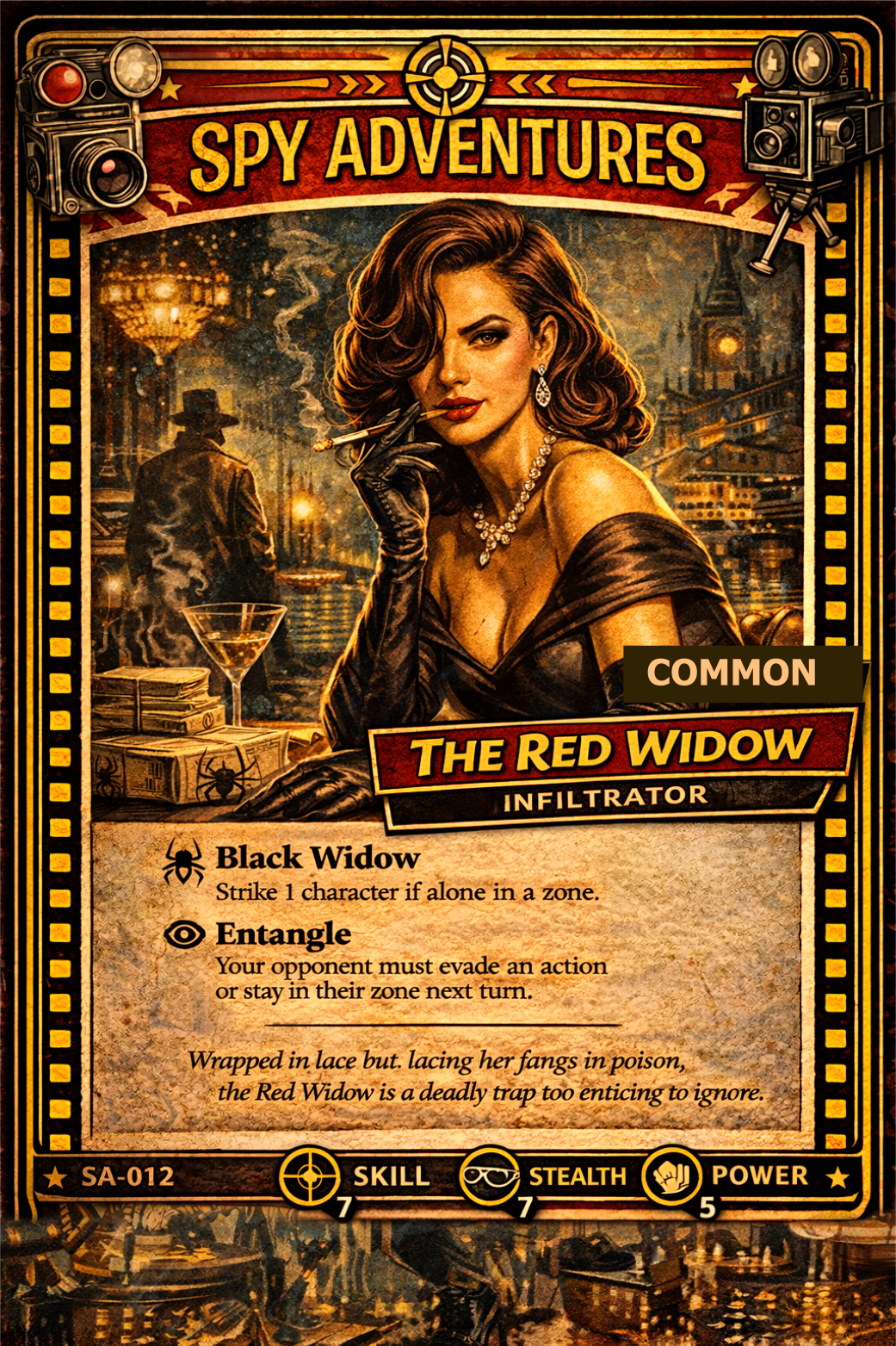 The Red Widow - Spy Adventures - SA-012