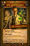 Dr. Leonid Orlov - Spy Adventures - SA-013