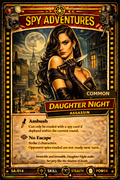 Daughter Night - Spy Adventures - SA-014