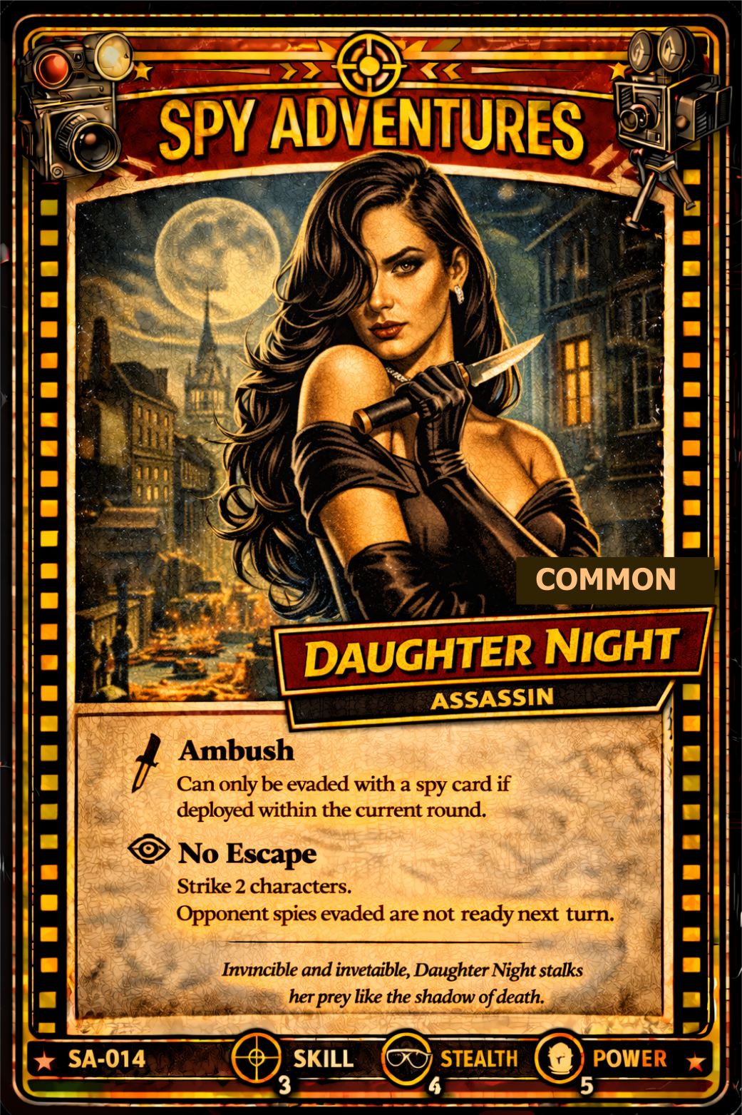 Daughter Night - Spy Adventures - SA-014