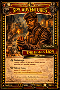 The Black Lion - Spy Adventures - SA-015
