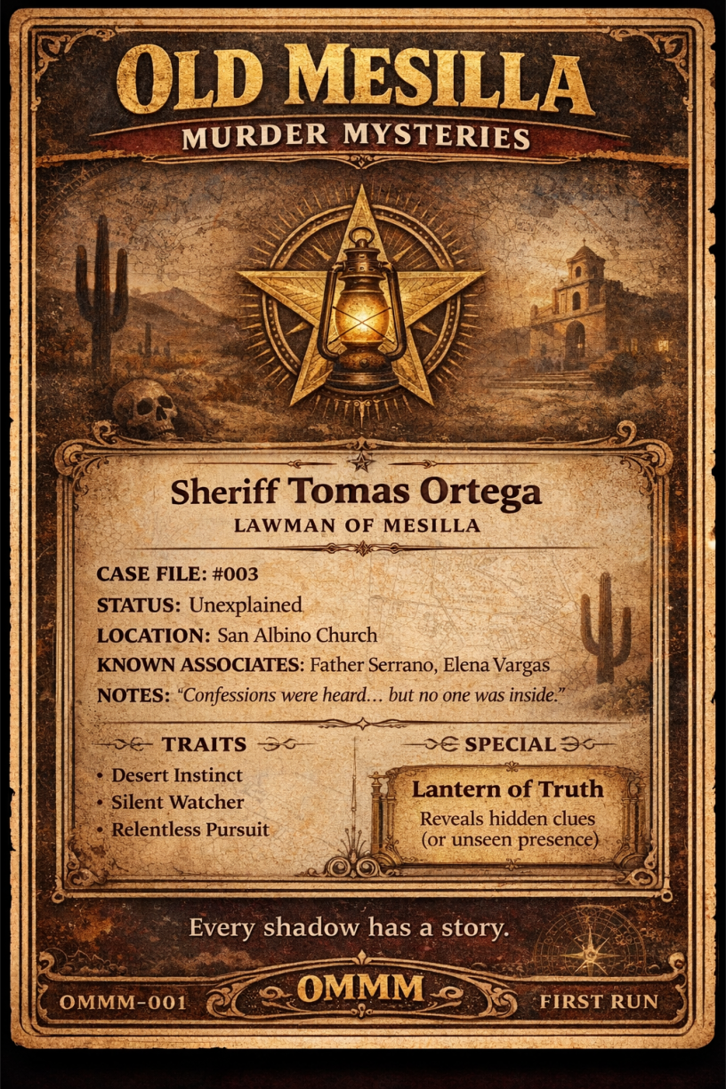 Sheriff Tomas Ortega
