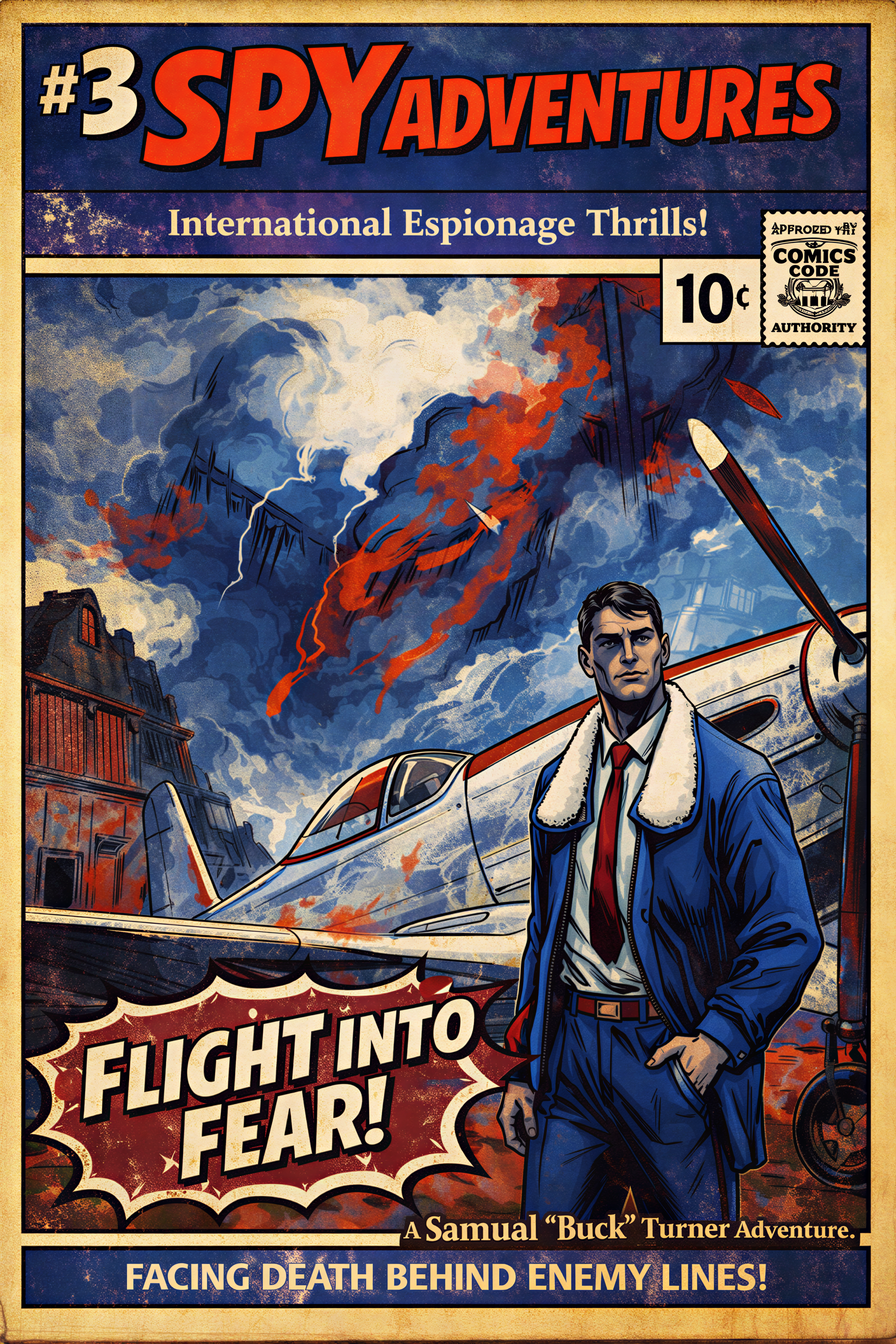 #3 Spy Adventures - Flight Into Fear! 11x17 Poster