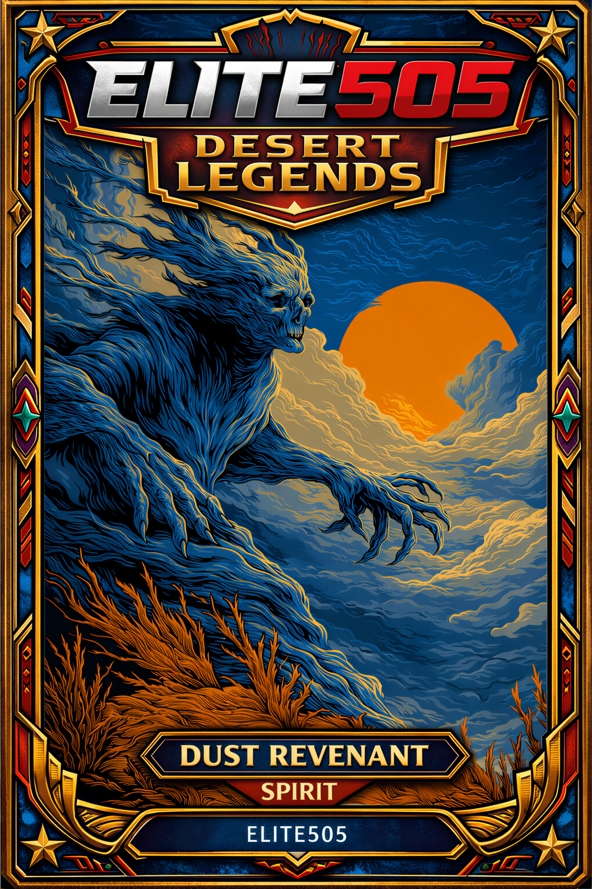 Elite505 Desert Legends Card--Dust Revenant