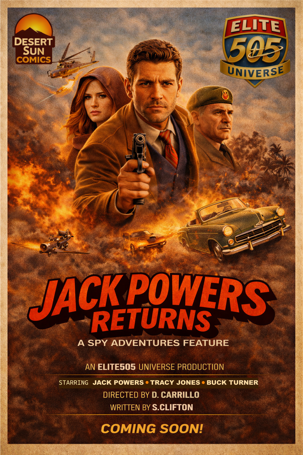 Jack Powers Returns - Original 11x17
